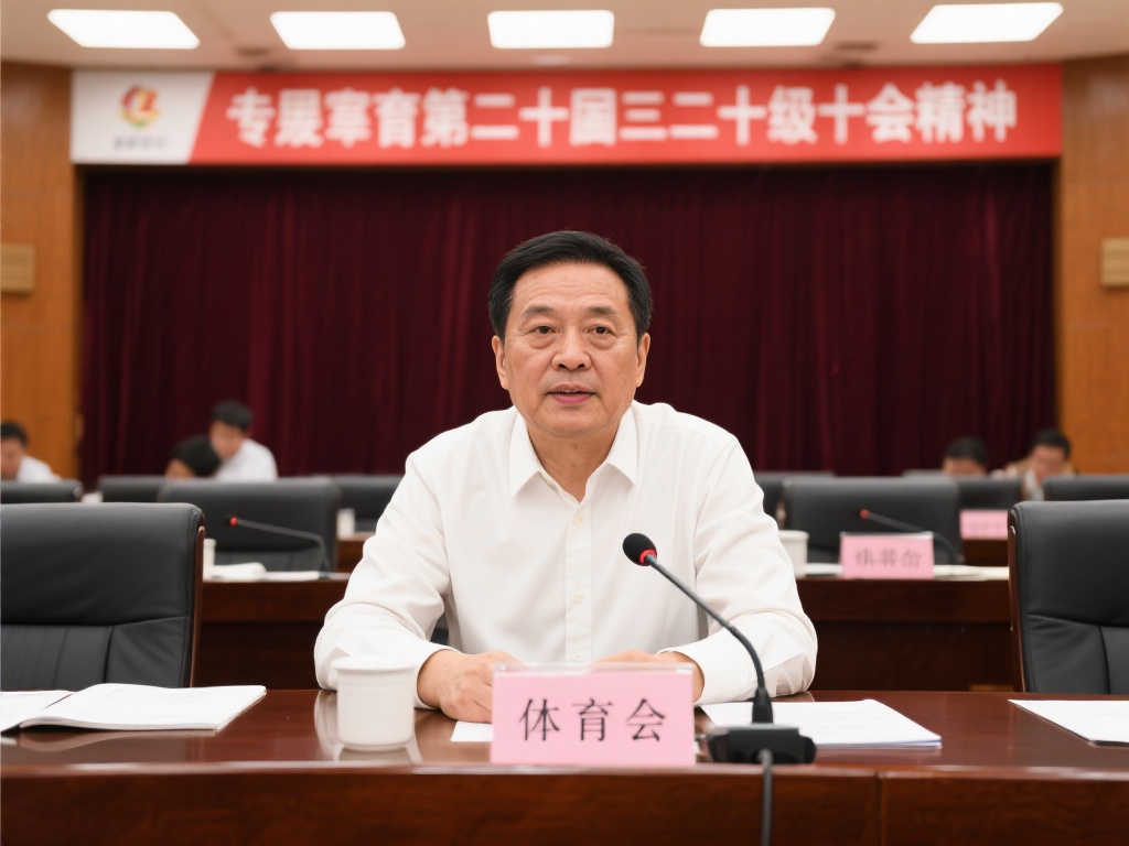 体育总局领导在会上表示，贯彻二十届三中全